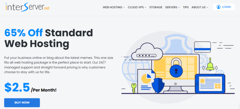 interserver pricing cheap web hosting